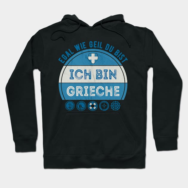I Have Nothing To Go To Greece Souvenir Hoodie by RegioMerch